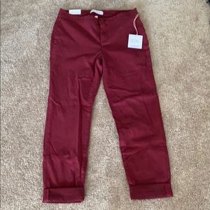 Lila Ryan Red Skinny Pants